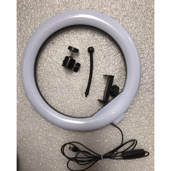 LED 12-Inch Ring Fill Light w/ Phone Holder - Picture 4 of 4